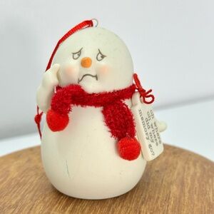 Department 56 Snowpinions porcelain snowman ornament